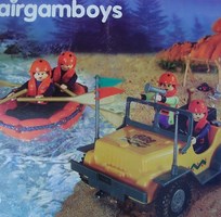 Maxi Pack Airgam boys Campement aventure (compatible aux marques courantes)  Voiture Jeep Rafting