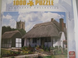 Puzzle 1000 pieces Landscape collection " Cottage "