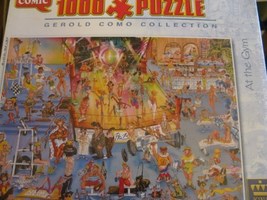 Puzzle 1000 pieces comic collection " At the Gym "