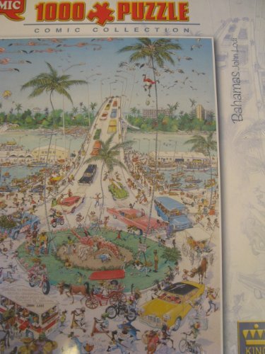 Puzzle 1000 pieces comic collection " Bahamas "