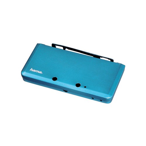 Coque de protection métallique  pour la console Nintendo 3DS  ( bleue ou rose )