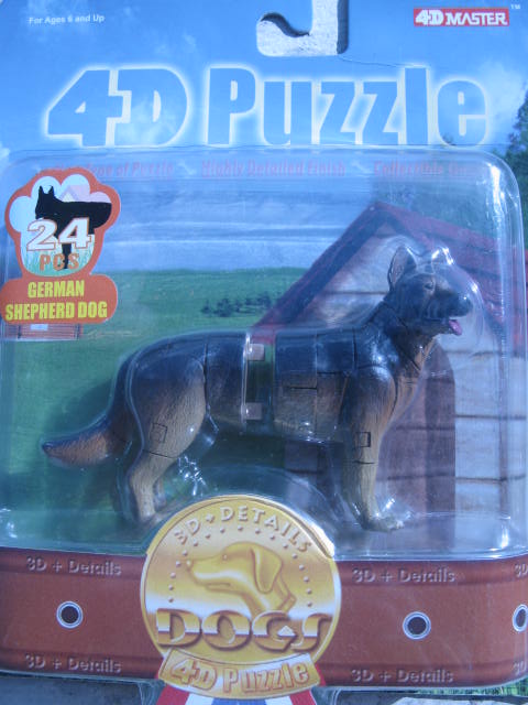 Puzzle 3d chien ( nombreux modeles )