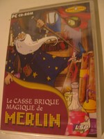 Jeu pc cd rom Le Casse Brique Magique de Merlin