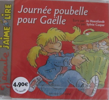 Livre audio J'aime lire Journee Poubelle pour Gaelle