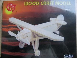 Avion en bois a monter sois meme modele modele louis