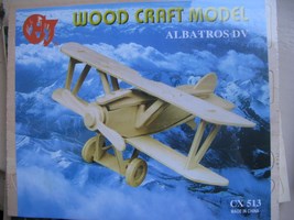 Avion en bois a monter sois meme modele modele albatros dv