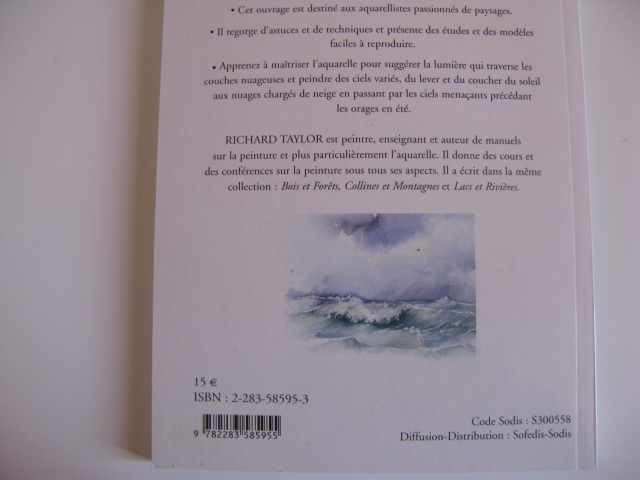 Aquarelle : Ciels et nuages