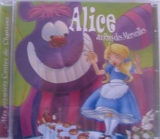 Livre audio ( cd ) + livret Alice au pays des merveilles