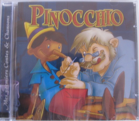 Livre audio ( cd ) + livret Pinocchio