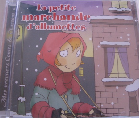 Livre audio ( cd ) + livret La petite Marchande d'Alumettes
