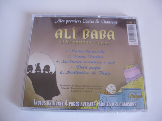 Livre audio ( cd ) + livret Ali BaBa