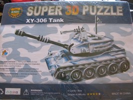 Puzzle 3D Tank