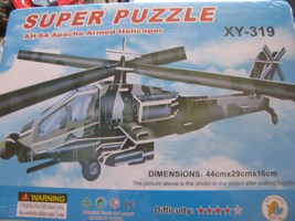 Puzzle 3D Helicoptere apache ah-64