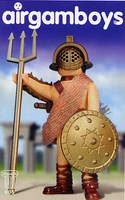 Figurine Airgam boys Gladiateur   + accessoires (compatible aux marques courantes)