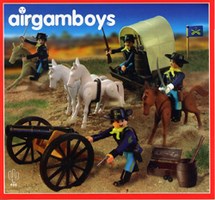 Maxi Pack Airgamboys Cavalerie Guerre de cessetion (compatible aux marques courantes)