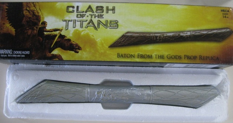 Baton of the gods clash of titans ( replique officielle en metal )